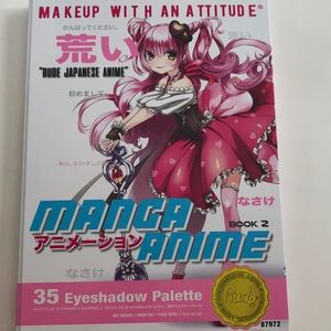 001. Rude manga anime 35 eyeshadow palette